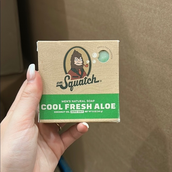 Dr. Squatch Cool Fresh Aloe Men's Natural Soap - Picture 1 of 2